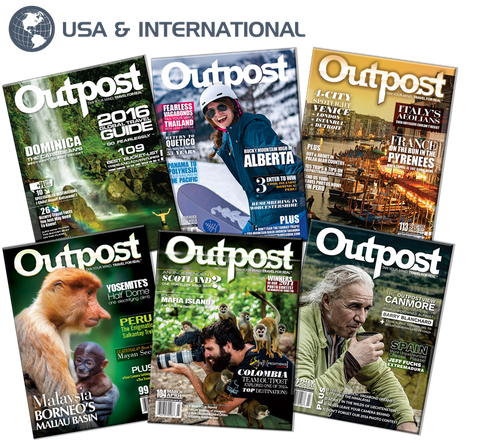 1 Year New US/International Subscription to Outpost Magazine - The Outpost Shop