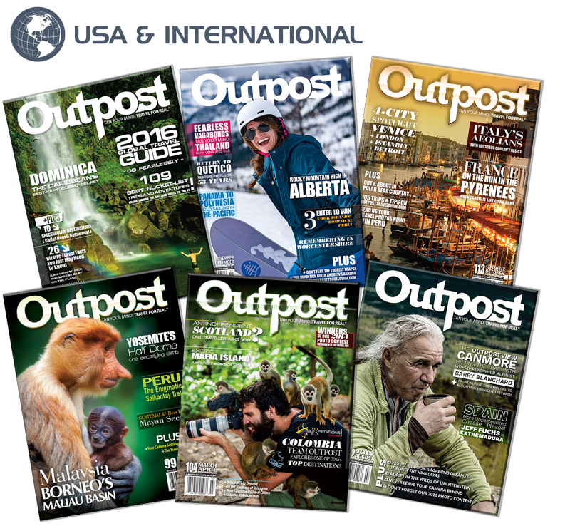 1 Year New US/International Subscription to Outpost Magazine - The Outpost Shop
